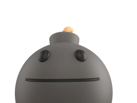 Prop272 Bomb Head 3D Model