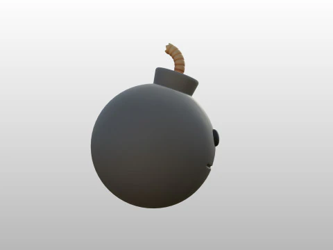 Prop272 Bomb Head 3D Model