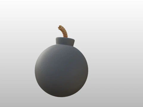 Prop272 Bomb Head 3D Model