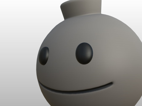 Prop272 Bomb Head Modelo 3D