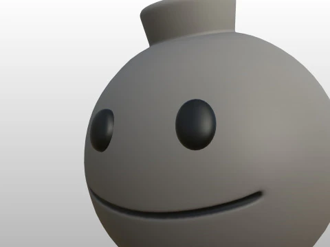 Prop272 Bomb Head 3D Model