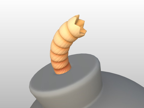 Prop272 Bomb Head Modelo 3D