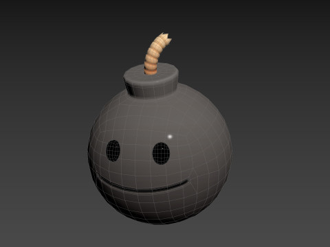 Prop272 Bomb Head Modelo 3D