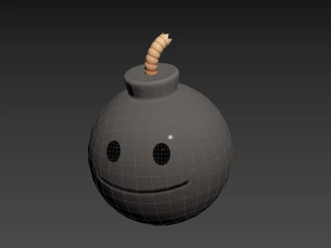 Prop272 Bomb Head 3D Model