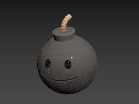 Prop272 Bomb Head Modelo 3D