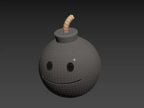 Prop272 Bomb Head 3D Model