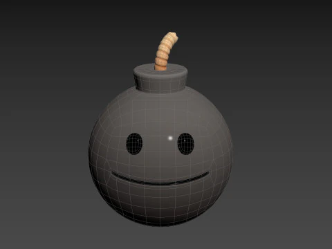 Prop272 Bomb Head 3D Model