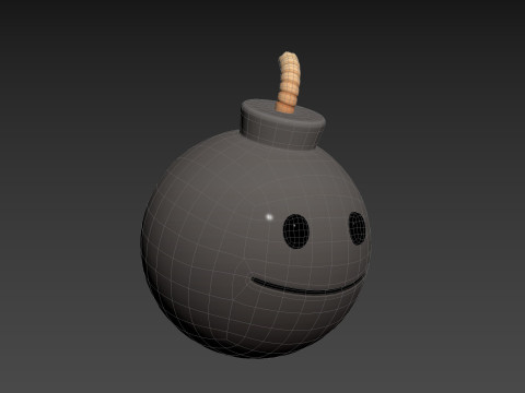 Prop272 Bomb Head Modelo 3D