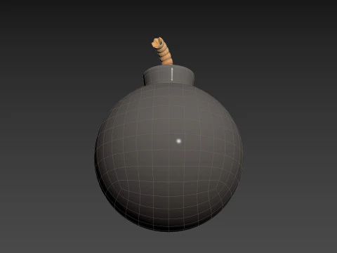 Prop272 Bomb Head 3D Model