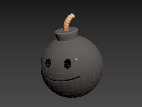 Prop272 Bomb Head Modelo 3D