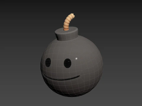 Prop272 Bomb Head 3D Model