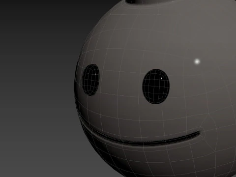 Prop272 Bomb Head 3D Model