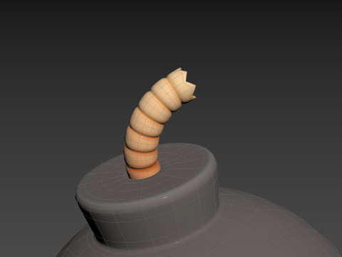 Prop272 Bomb Head Modelo 3D