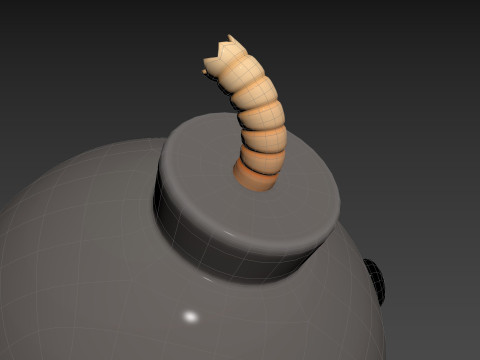 Prop272 Bomb Head Modelo 3D