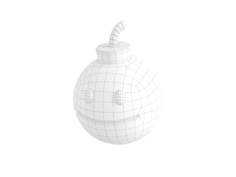 Prop272 Bomb Head Modelo 3D