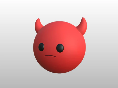 Prop273 Голова Дьявола 3D Модель