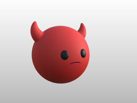 Prop273 Devil Head Model 3D