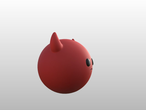 Prop273 Devil Head Model 3D