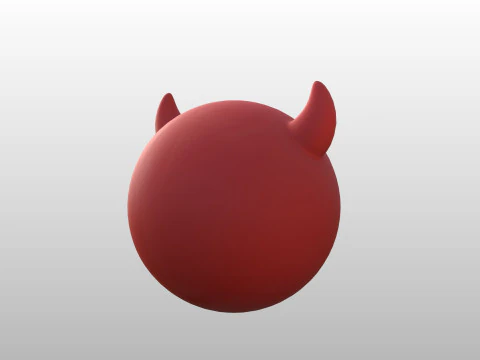 Prop273 Голова Дьявола 3D Модель