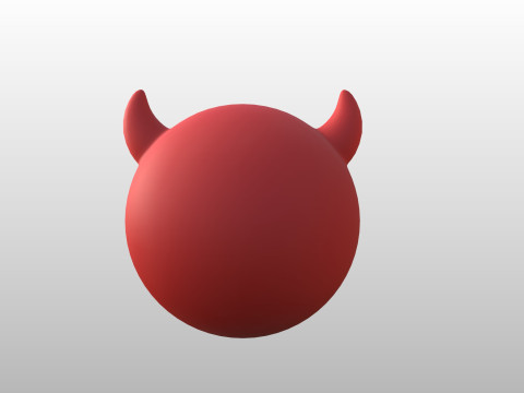 Prop273 Devil Head Model 3D