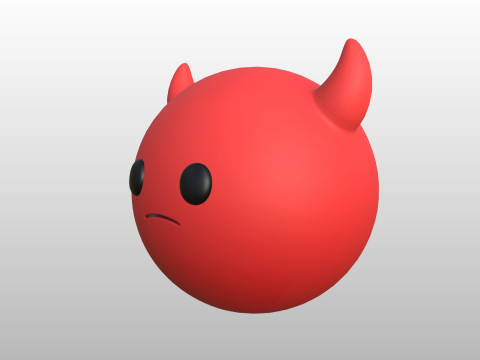 Prop273 Devil Head Model 3D