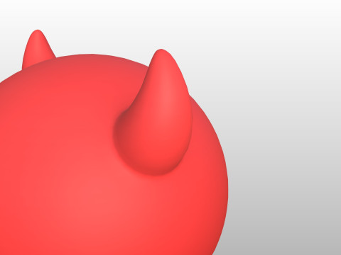 Prop273 Devil Head Model 3D
