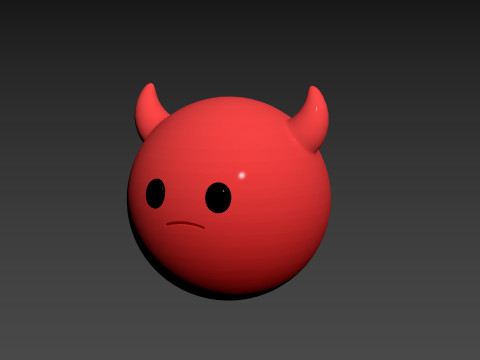 Prop273 Devil Head Model 3D