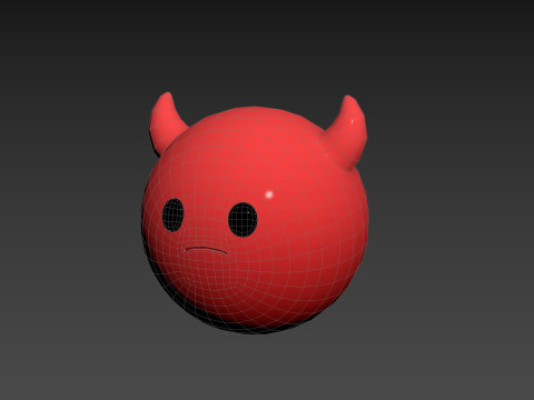 Prop273 Devil Head Model 3D