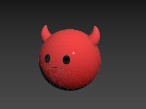 Prop273 Devil Head Model 3D