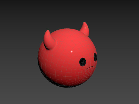 Prop273 Devil Head Model 3D