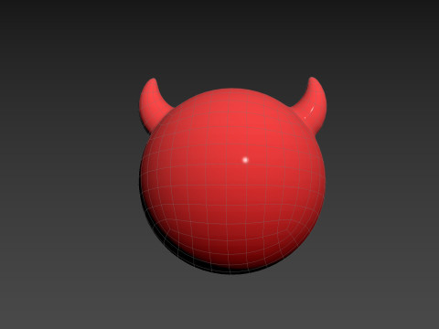 Prop273 Devil Head Model 3D