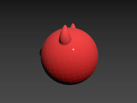 Prop273 Голова Дьявола 3D Модель