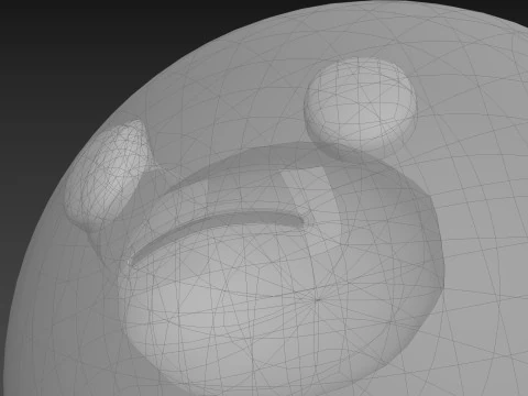 Prop273 Голова Дьявола 3D Модель