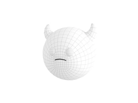 Prop273 Голова Дьявола 3D Модель