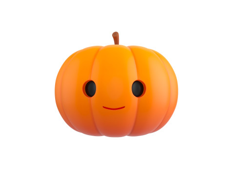 Prop274 Pumpkin Head 3D Model