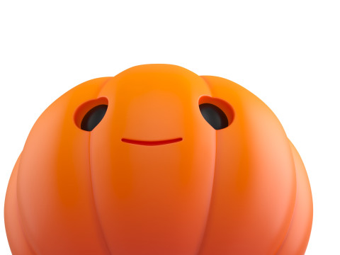 Prop274 Pumpkin Head 3D Model