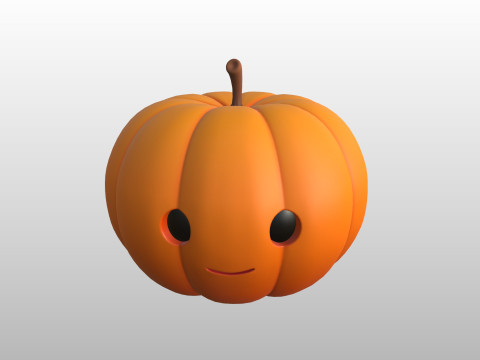 Prop274 Pumpkin Head 3D Model