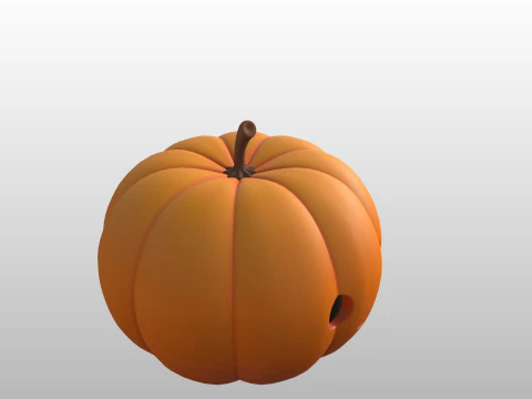 Prop274 Pumpkin Head 3D Model