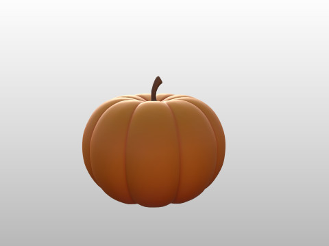 Prop274 Pumpkin Head 3D Model