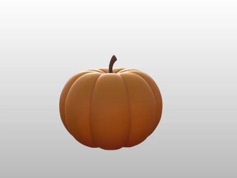 Prop274 Pumpkin Head 3D Model