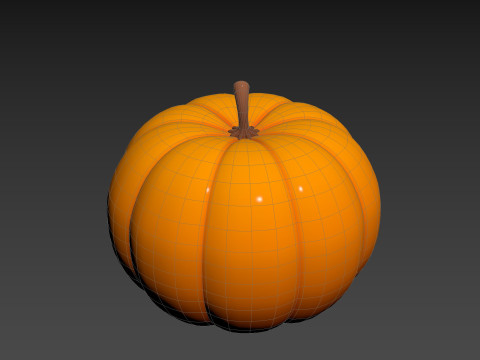Prop274 Pumpkin Head 3D Model
