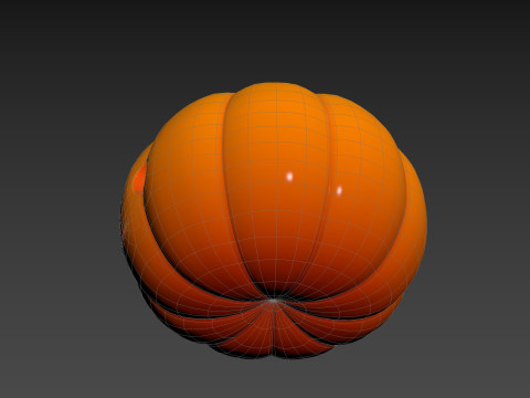 Prop274 Pumpkin Head 3D Model