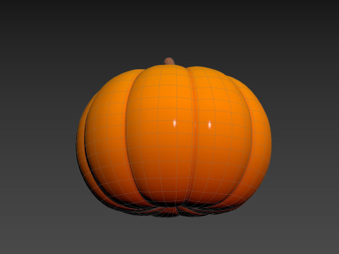 Prop274 Pumpkin Head 3D Model