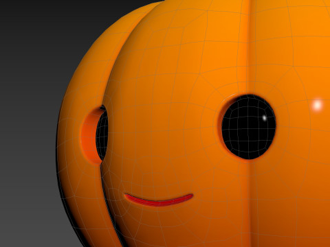 Prop274 Pumpkin Head 3D Model