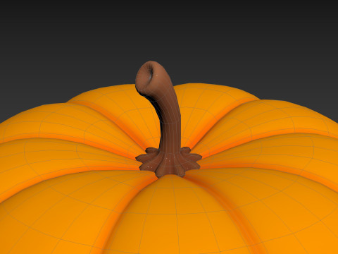 Prop274 Pumpkin Head 3D Model