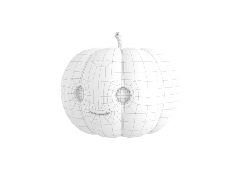 Prop274 Pumpkin Head 3D Model