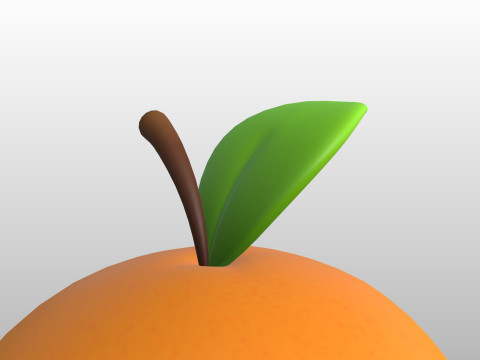 Prop275 Orange Head 3D 模型