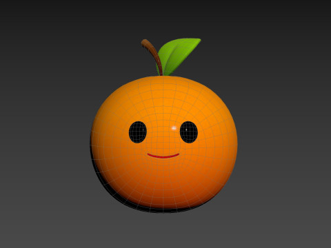 Prop275 Orange Head 3D 模型