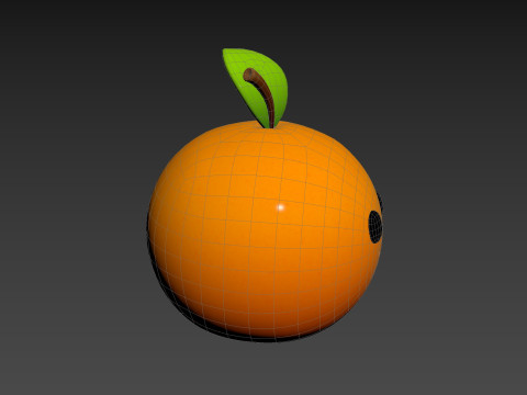 Prop275 Orange Head 3D 模型