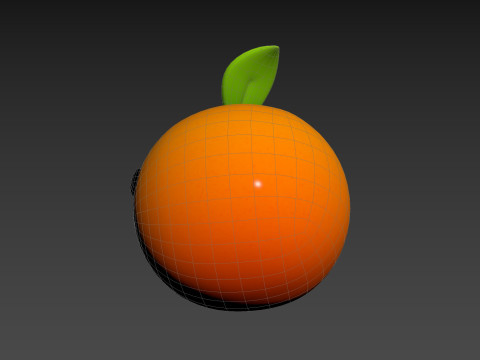 Prop275 Orange Head 3D 模型
